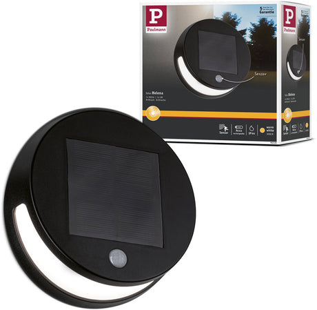 Paulmann Solar-LED-Wandleuchte für Outdoor Helena Bewegungsmelder IP44 3000k 56lm Anthrazit