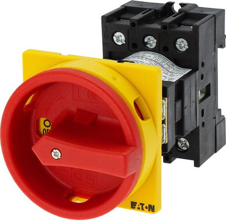 Eaton p1-25 v svb onderhoudsschakelaar vergrendelbaar 690 v rood 1 stuk(s)