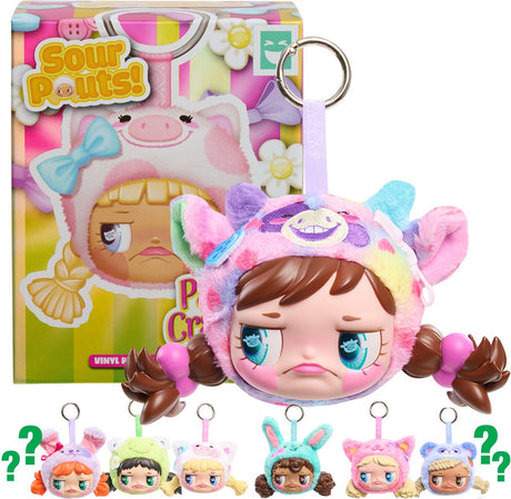 Spielen Sie einfach Happy Haul Sour Pouts Vinyl-Plüsch-Blindbox | 8 Stück