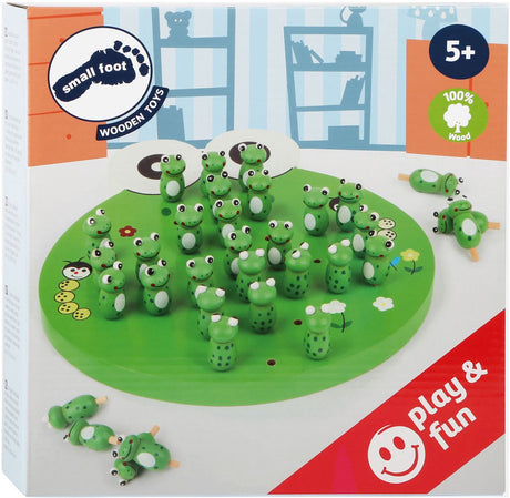 Small Foot - Holzspiel Solitär Frosch