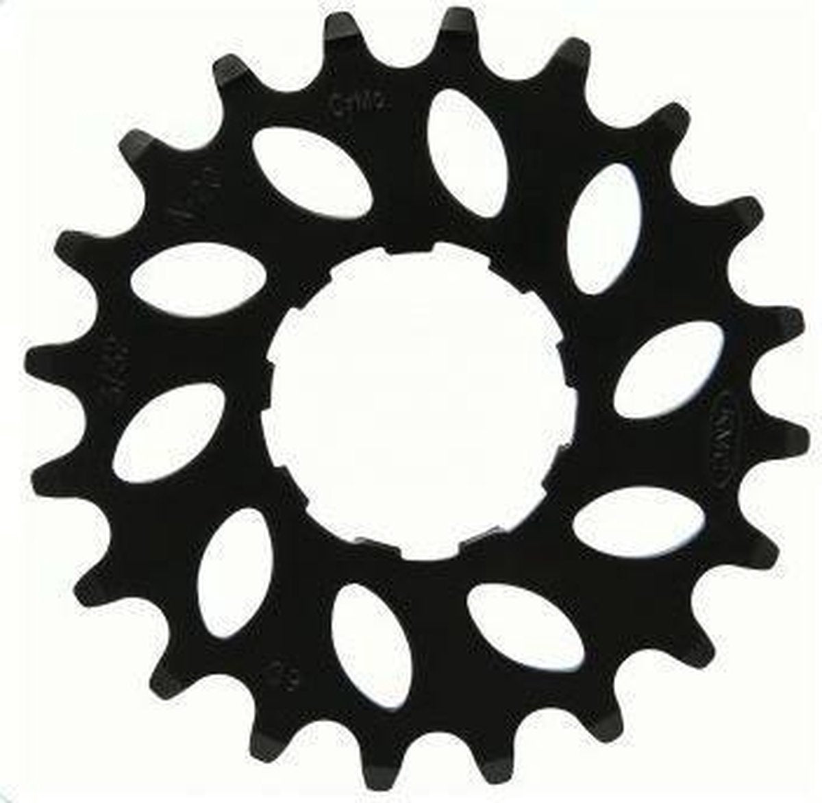 KMC -Ausrüstung 19T Heck Enviolo Nuvinci 1 8, Schwarz