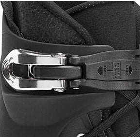 Roces m12 ufs stunt skates zwart - volwassenen - ufs frame high-impact shell - maat 40
