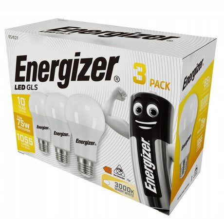 Energizer-Serie – LED-Lampe – 11 W (entspricht 75 W), E27, warmweiß, 1055 lm