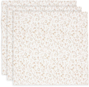 Jollein hydrofiele doek small 70x70cm bloomy (3pack)