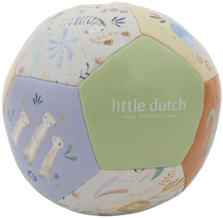 Little Dutch Safari Friends Softball – ø12,5 cm – grün
