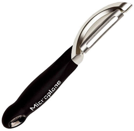 Microplane-Schäler aus schwarzem Edelstahl