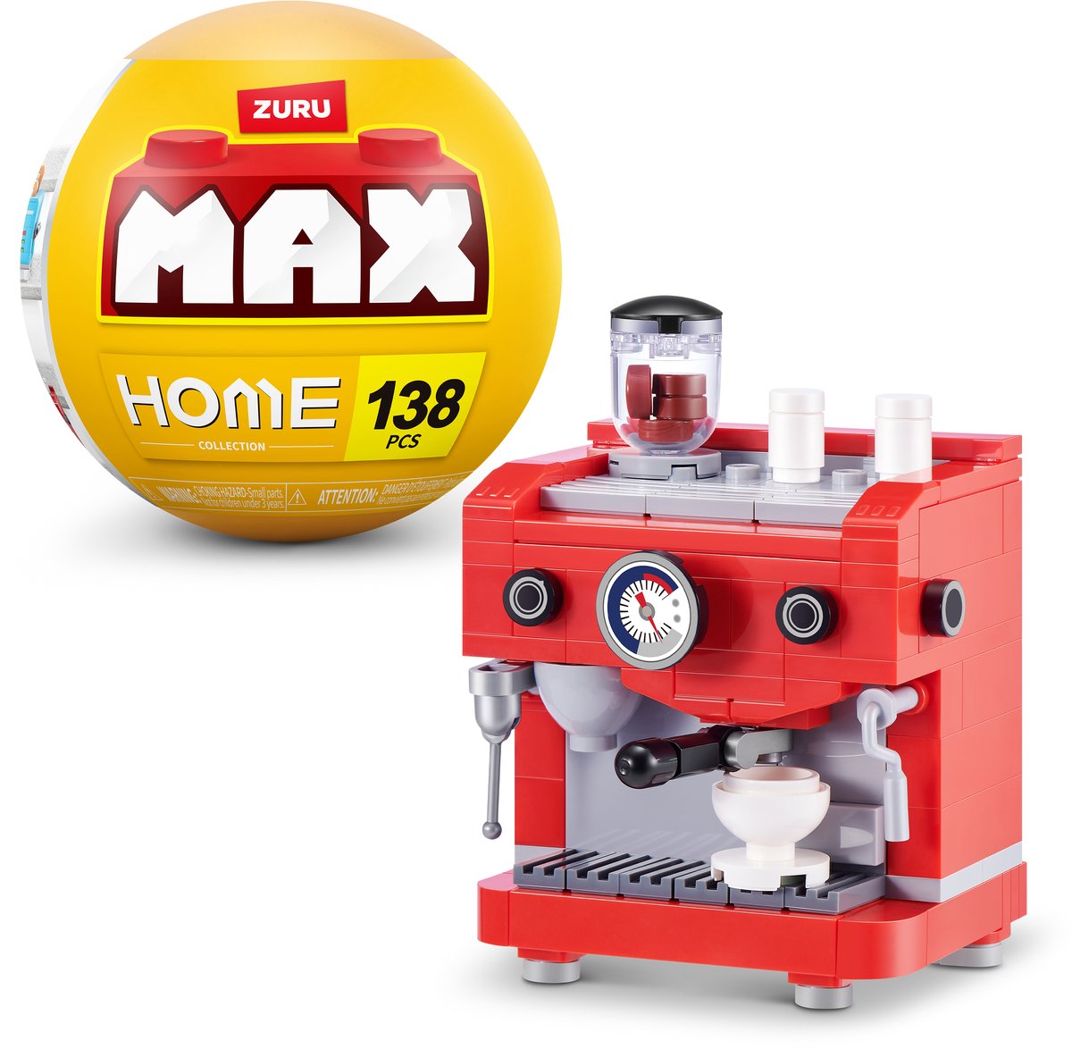 Zuru Kaffeemaschine Spielzeug Max Bricks Home – Spielküchenzubehör.
