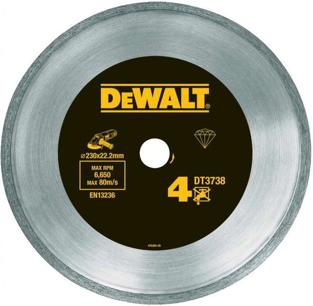Dewalt dt3738-xj – Diamant-Sägeblatt – 230 mm – präzises Schneiden – hohe Präzision