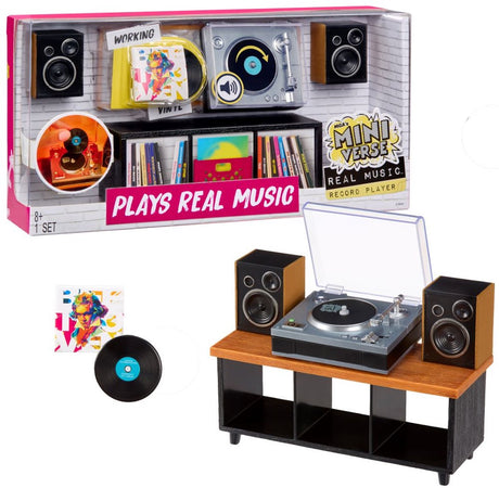 Miniverse real music-platenspeler