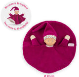Corolle tidoudou – rosa Grenadine-Kuscheltuch, 17 cm