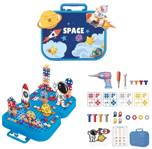 Eddy Toys Weltraumbaukasten 228tlg