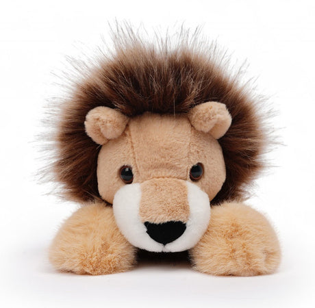 One Love Kuscheltier – männlicher Löwe Leonard – 40 cm – gelb und braun – 0 Jahre