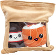 Joy toy (it) yummis together knuffel figuur 2 pack uramaki soya in take away bag 21 cm knuffeles