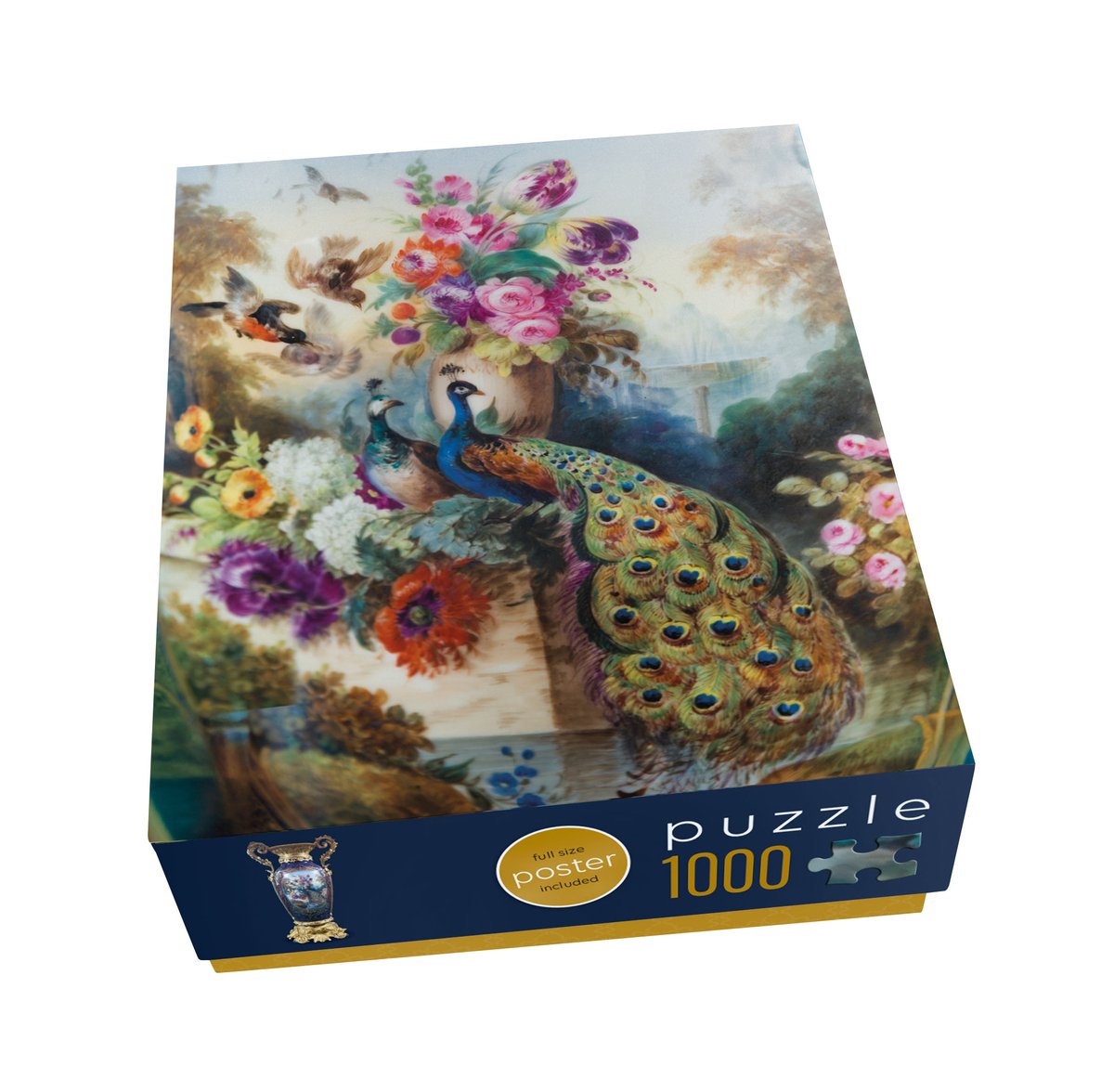 Puzzel (1000 stukjes): de pauw, paleis het loo