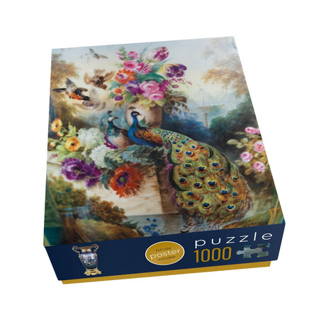 Puzzel (1000 stukjes): de pauw, paleis het loo
