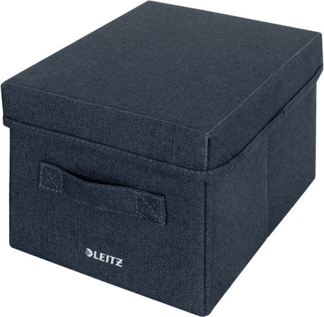 Leitz Stoff-Aufbewahrungsbox mit Deckel klein, 2er-Set