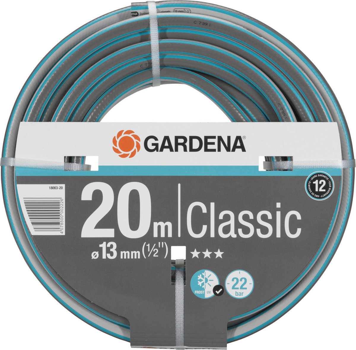 Gardena klassischer Gartenschlauch – 20 Meter – 13 mm