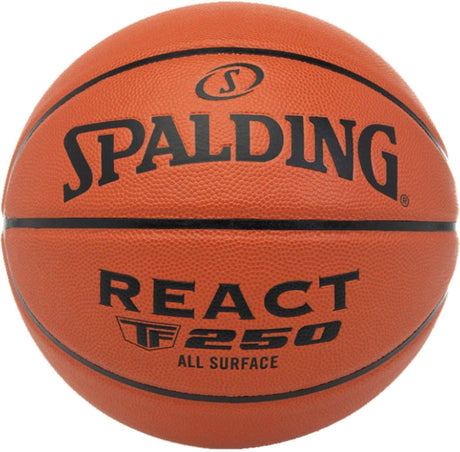Spalding React TF-250 Basketball Größe 7