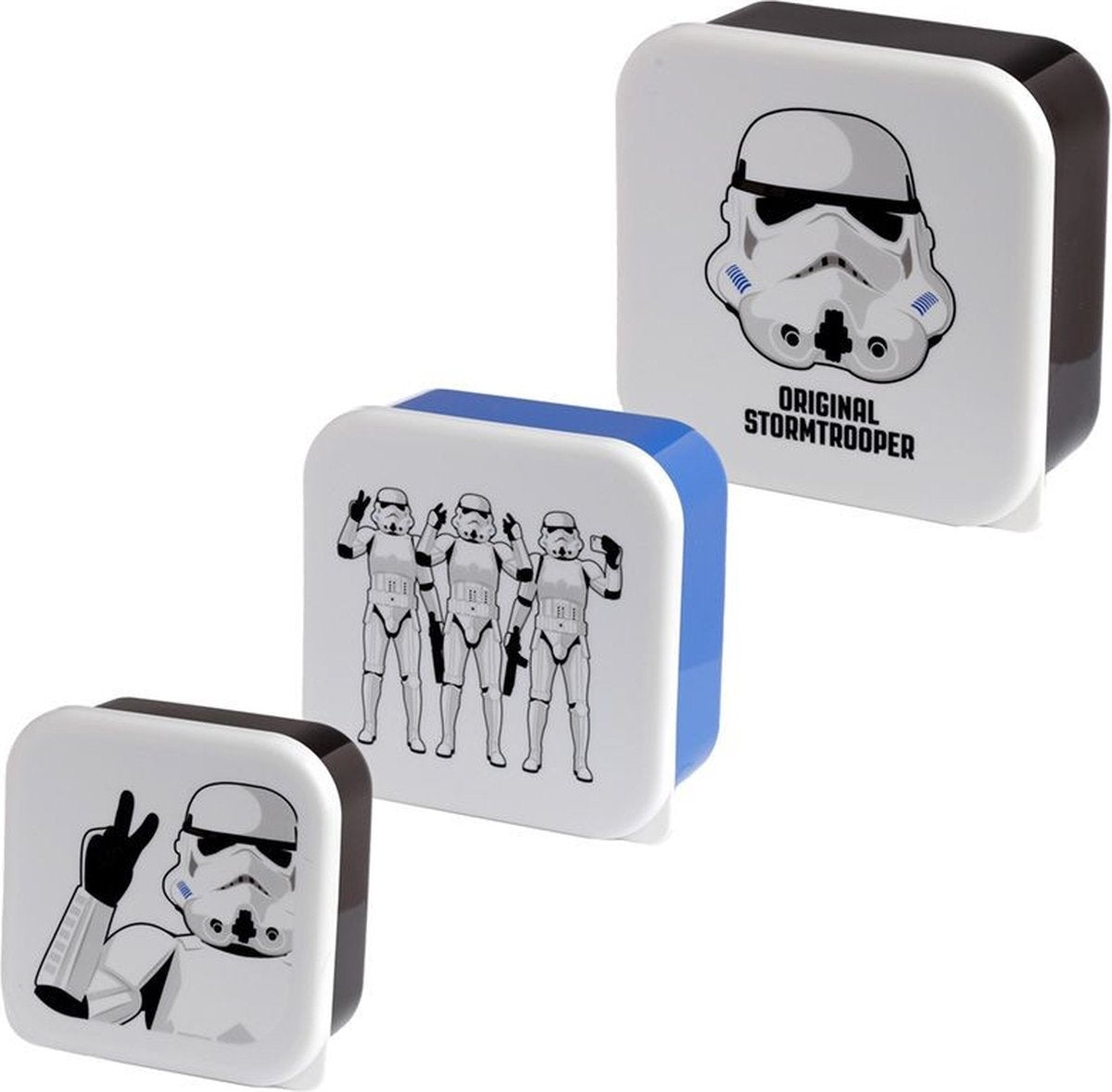 Puckator Star Wars Brotbox Lunchbox 3er Set -