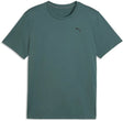 Puma tad essentials solid cat logo small t-shirt met korte mouwen groen s man