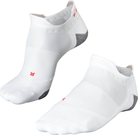 Falke ru5 Race Invisible Anti-Blister Funktionsmaterial Laufsocken Herren Weiß - Größe 44-45