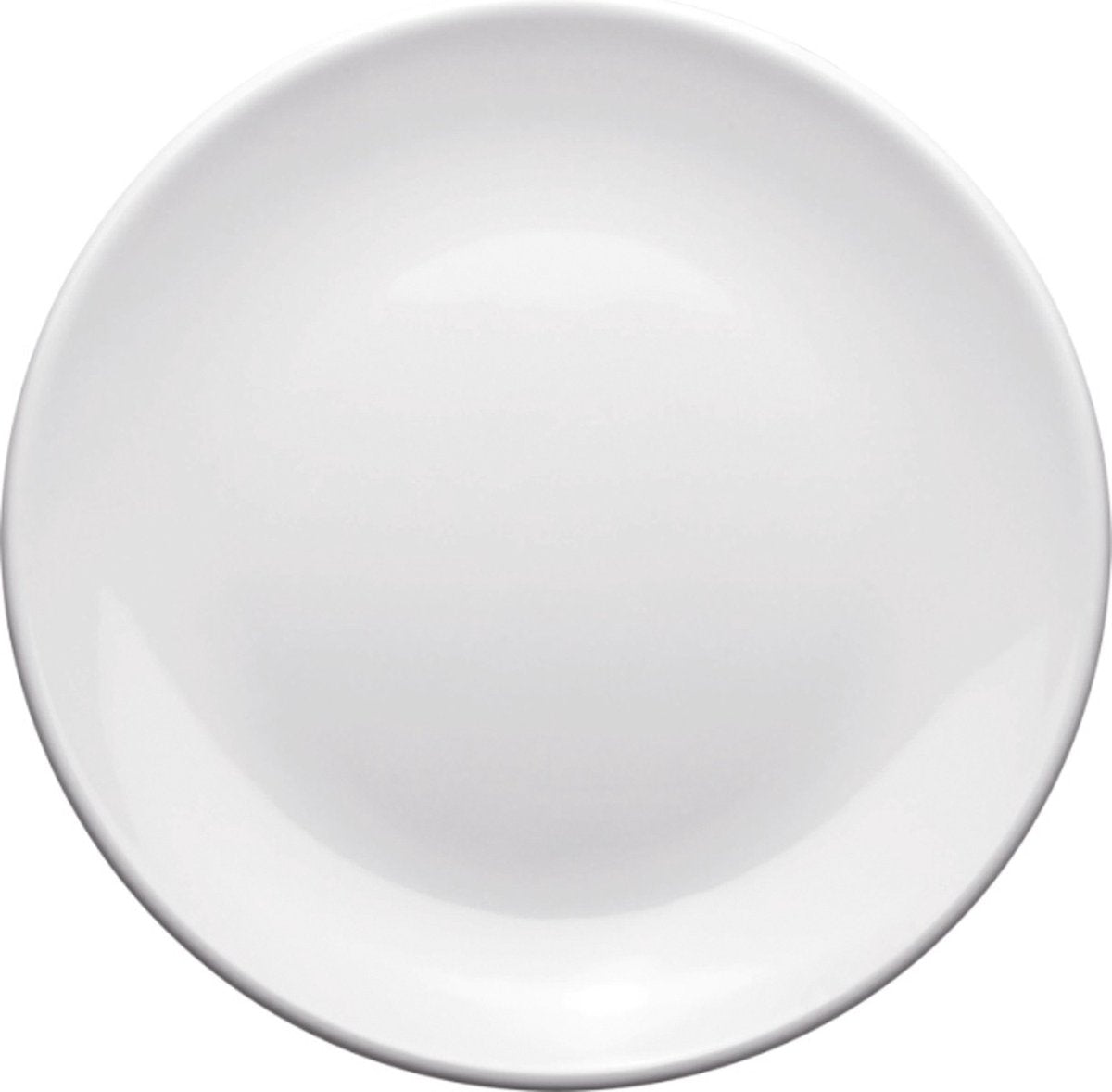 Seco bord - 18 cm - melamine wit - doos a 6 stuks