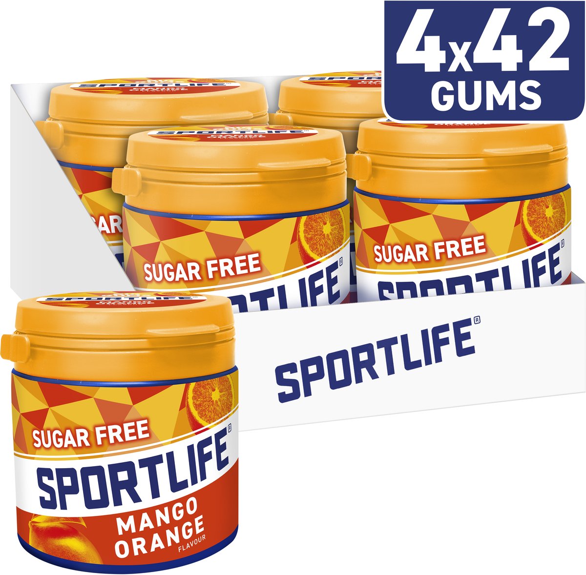 Sportlife Mango-Orangen-Glas (4x 99gr)