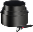 Tefal ingenio unlimited - Pfannenset - 4-teilig - Induktion - stapelbar - abnehmbarer Griff - platzsparend