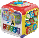 Vtech Baby-Aktivitätswürfel – pädagogisches Babyspielzeug – Tiere, Zahlen und Farben – Geschenk – von 9 bis 36 Monaten – rot