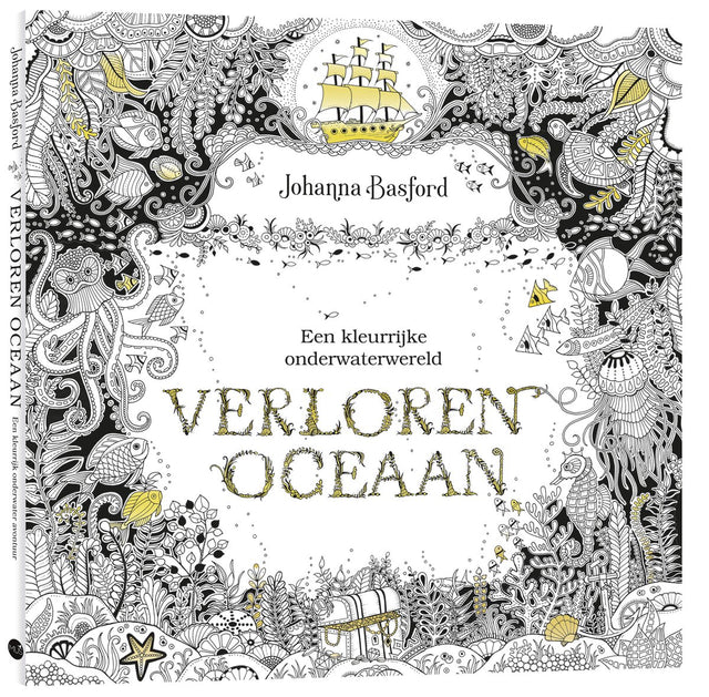 Sparrow: Kreatives Malbuch „Verlorener Ozean“ – Johanna Basford Malbücher