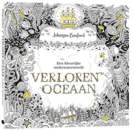 Sparrow: Kreatives Malbuch „Verlorener Ozean“ – Johanna Basford Malbücher
