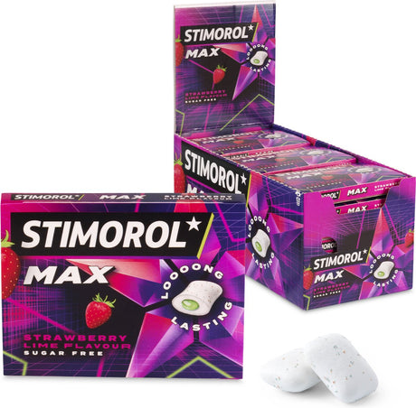 Stimorol max Erdbeer-Limette (21x 20gr)