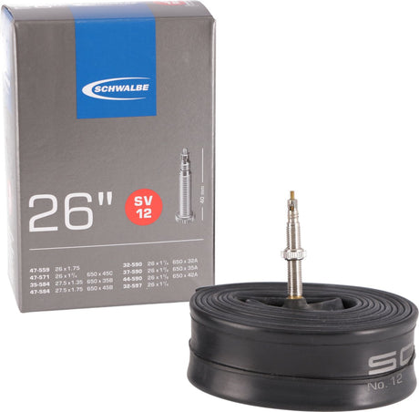 Schwalbe Innenrohr 12SV 26 1 1 4-1,90 (30 47-559 597) FV