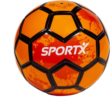 Sportx Fußball orange – Stranderholung – Größe 5 Format (ø 22 cm) -