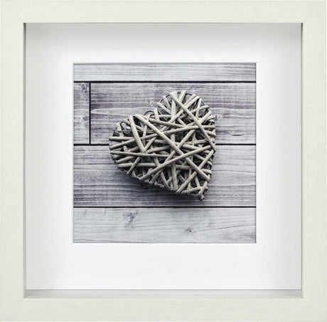 Hama Bilderrahmen – Scala – 23 x 23 cm – Weiß