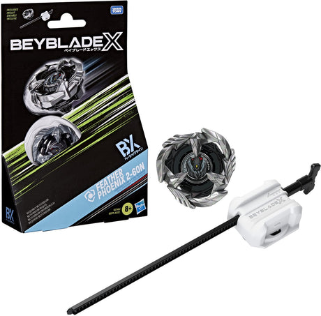 Beyblade x feather phoenix 2-60n bx starterpack - tol en launcher