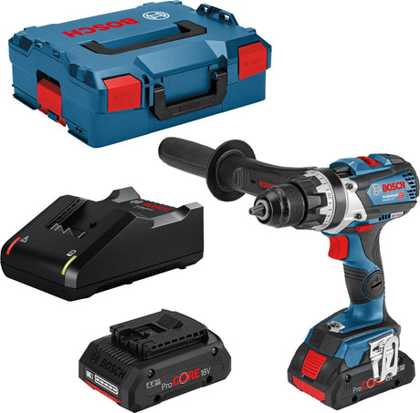 Bosch blau Bosch Professional GSR 18 V-110 C Akku-Bohrschrauber 18 V 4,0 Ah in L-Boxx – 06019g010a