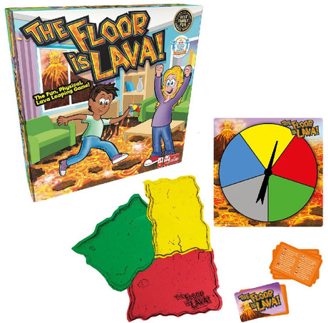 Goliath, der Boden ist Lava – Actionspiel – Kinderspiel (ml)