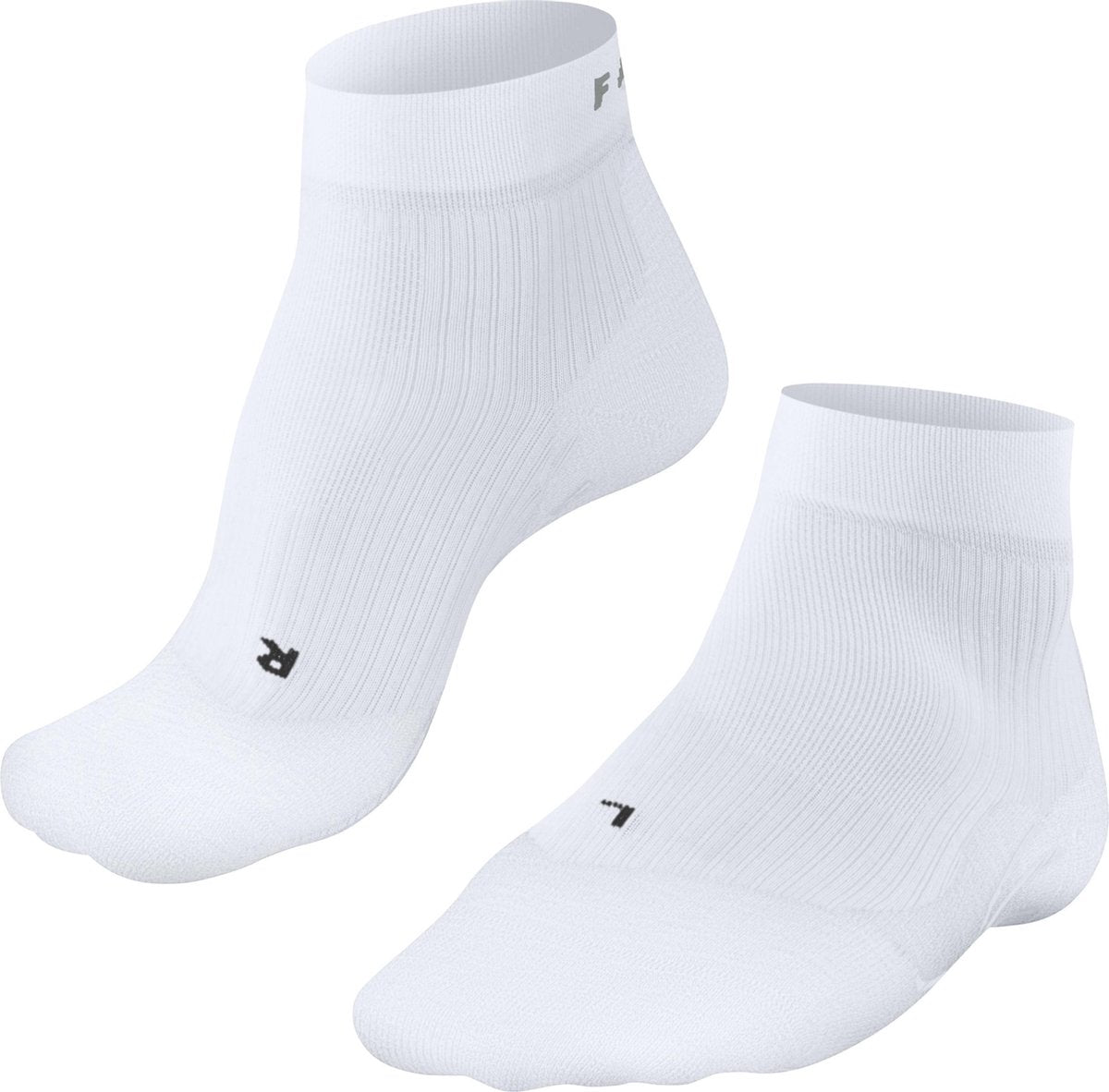 Falke te 4 kurze Anti-Blasen-Baumwoll-Funktionsmaterial-Tennissocken Damen weiß - Größe 39-40