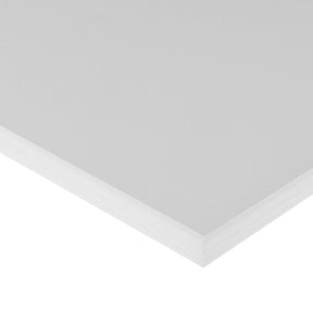 Känguru-Schaumstoffplatte – 50 x 70 cm – 10 mm – weiß – Karton mit 10 Stück