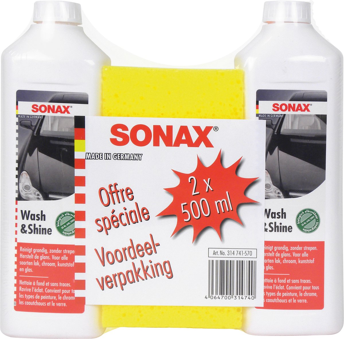Shampoo-Set Wash Shine 3-teilig