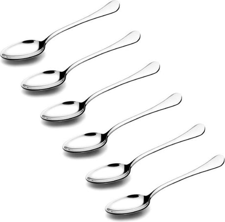Motta cappuccino lepel rvs - 6 stuks