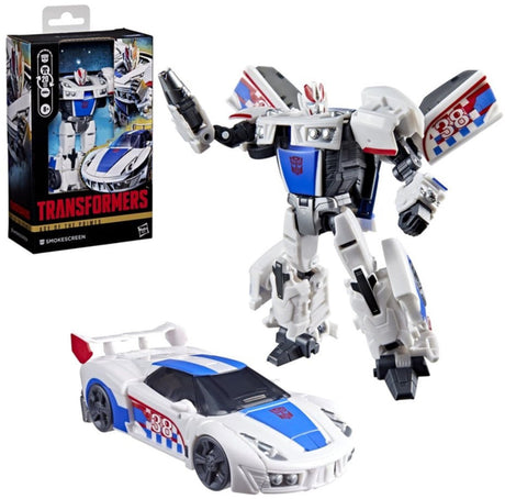 Transformers hasbro age of the primes deluxe class action figure smokescreen 13 cm action figuur