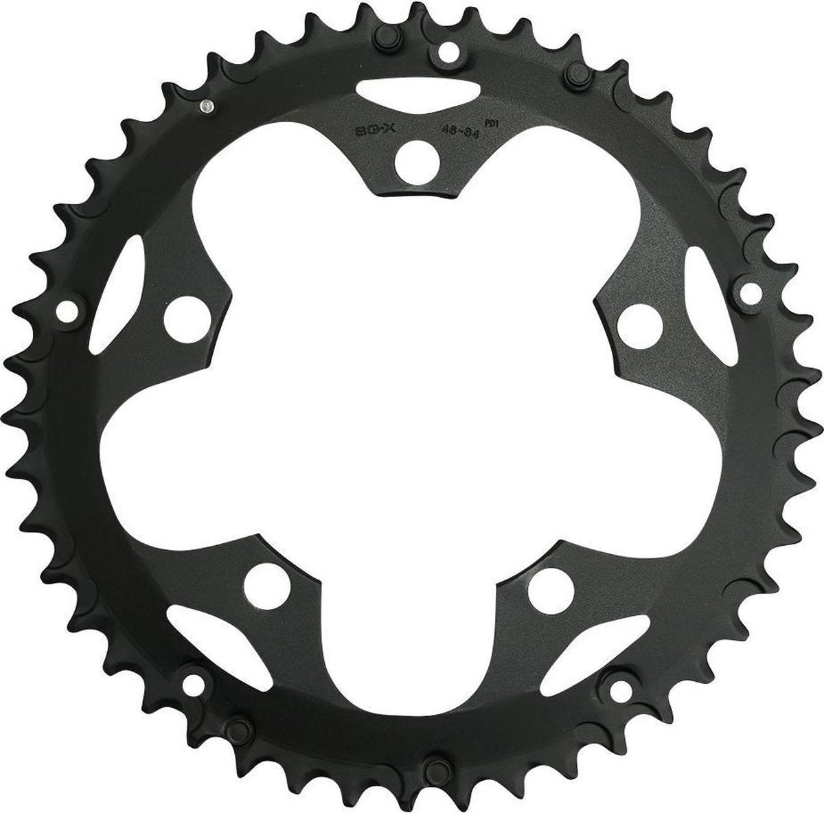 Shimano Kettenblatt Claris FC-RS200 46t 8s 110 mm schwarz