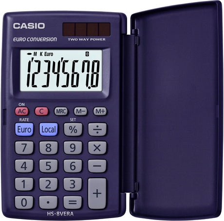 Taschenrechner Casio HS-8Vera Marineblau