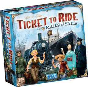 Days of Wonder Ticket-to-Ride-Schienenverkauf – Niederländisches Brettspiel – Zugschifffahrt