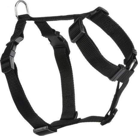 Beeztees Geh- und Autogurt – Hund – Nylon – Schwarz – 50–75 cm L