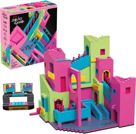 Mattel Squid Game Mega Bauset Squid Game Treppenbausätze