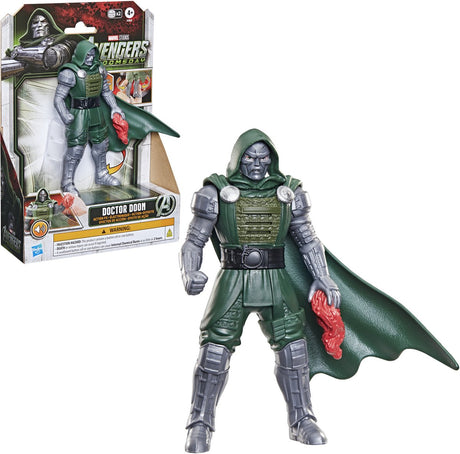 Hasbro marvel studios avengers - doomsday doctor doom action fx - elektronische actiefiguur 15cm