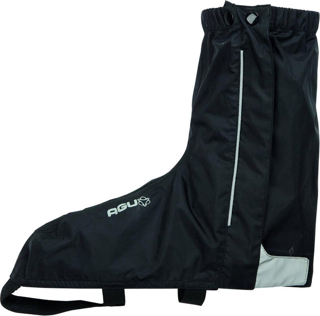 Agu essential - bike boots - regenoverschoenen - unisex - zwart - xl - waterdicht - reflecterend - verstelbaar